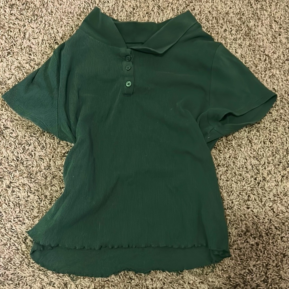 Green shirt